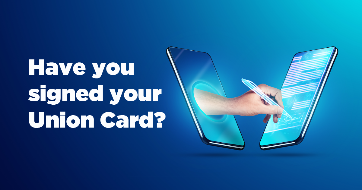 Click here to sign your union card online